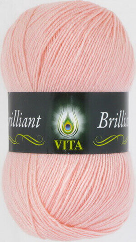 Пряжа Brilliant Vita 5109 Нежно-розовый фото