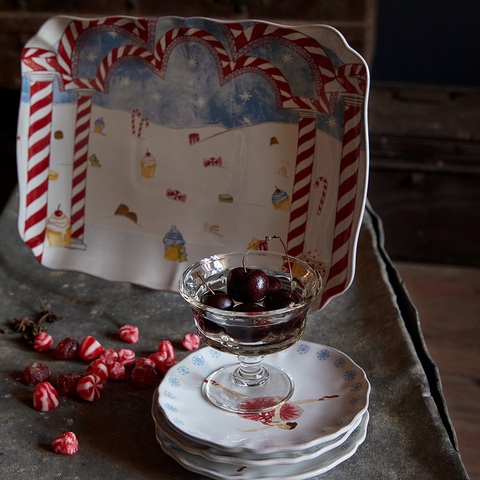 Тарелка 26.4х36.7см Casafina by Costa Nova tr361-whi(tr361-00921e)