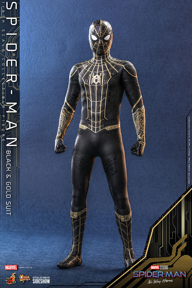 Spider-Man (Stealth Suit), 1:6 Scale Peter Parker