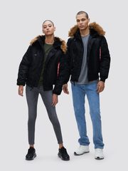 Парка Alpha Industries N-2B Black (Черная)