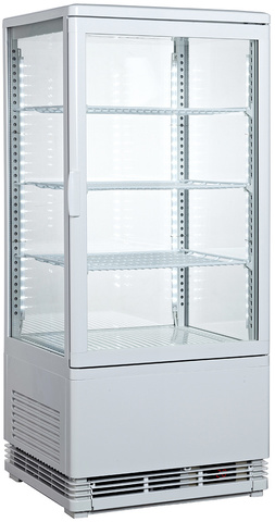 Шкаф-витрина холодильный Viatto VA-RT-78W