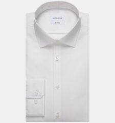 Сорочка Seidensticker Shaped Fit 01.021000-01 из поплина белая