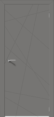 Межкомнатная дверь Севилья 30 / Цвет Софт графит / Двери Верда