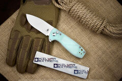 Складной нож Kizer Amicus сталь 9Cr18MoV Satin рукоять G10