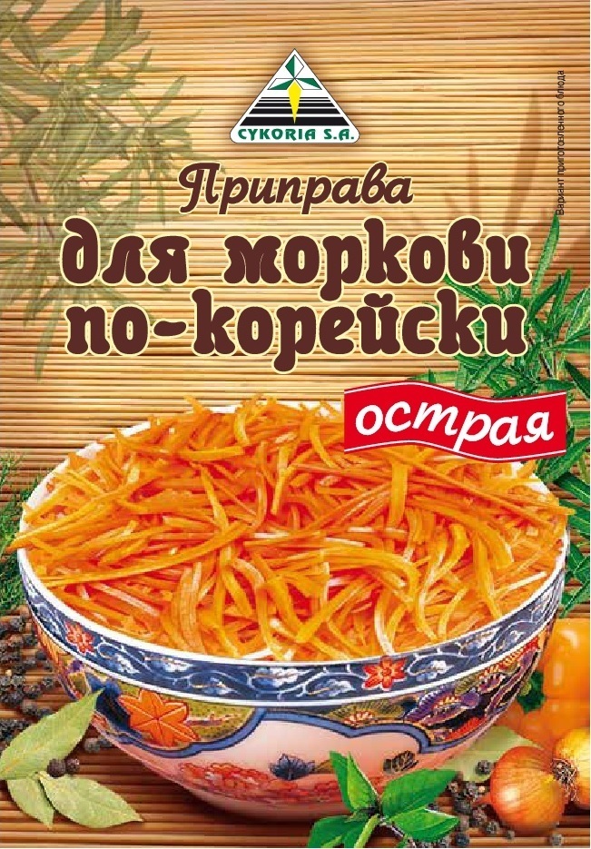 Приправа для моркови по-корейски острая, 50п х 30г