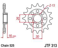 Звезда JT JTF313