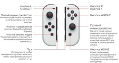 Игровая консоль Nintendo Switch (Гонконг, OLED-модель, цвет неоновый красный / синий)
