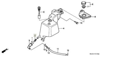 Honda Фильтр 17502-187-000