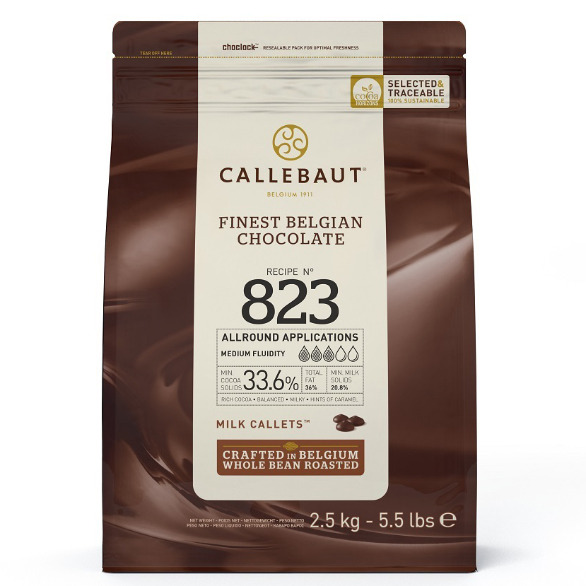 Callebaut шоколад 823