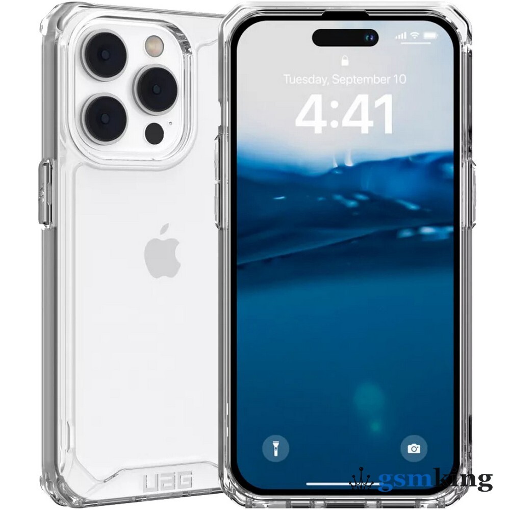 Чехол UAG Plyo Series Case for Apple iPhone 14 Pro Ice (Прозрачный)  114086114343 - цена 3390.0 ₽.