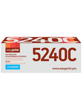 Тонер-картридж EasyPrint LK-5240C для Kyocera ECOSYS Р5026cdn, Р5026cdw, M5526cdn, M5526cdw (3000 стр.) голубой, с чипом