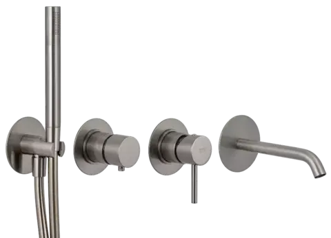 Remer X96S03ROXXXV Смеситель для ванны X-style X96S03ROXXXV, сталь, шт