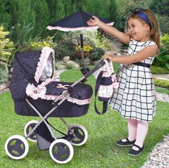 DeCuevas Коляска с сумкой и зонтиком 