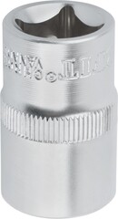 62047 Головка 6-гранная CrV 1/2" 17 мм FIT