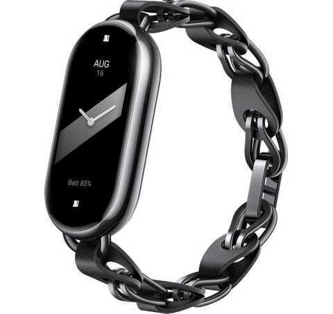 Ремешок для смарт-часов Xiaomi Smart Band 8  Chain Strap Black