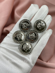 Пуговицы Верс. серебристые