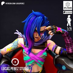 Фигуркаел Arcane Джинкс Лига легенд Jinx League of Legends