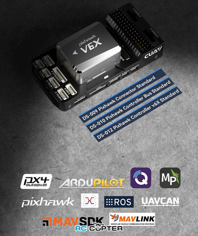 Полётный контроллер CUAV Pixhawk V6X