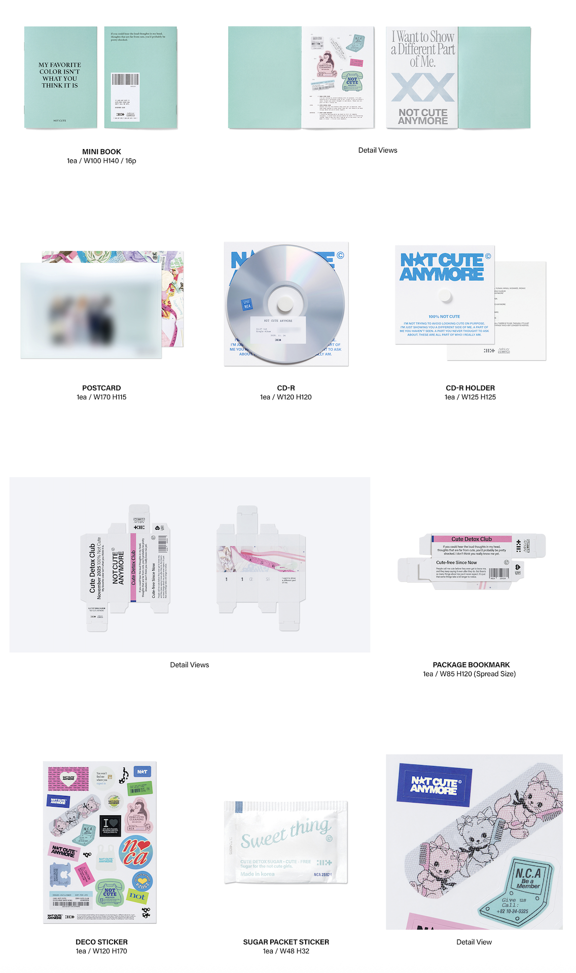 ILLIT NOT CUTE ANYMORE weverse ラキドロ 15枚 Купить Альбом ILLIT - NOT CUTE ANYMORE (Weverse Albums ver