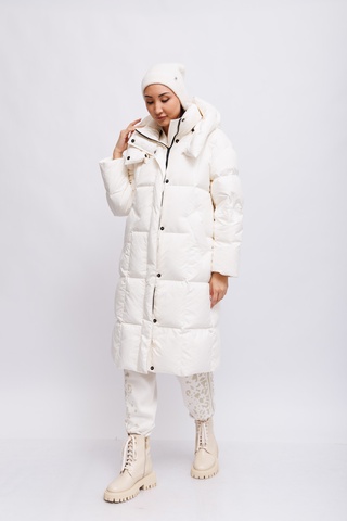 Bulmer Пуховик удлиненный стеганый на молнии с капюшоном