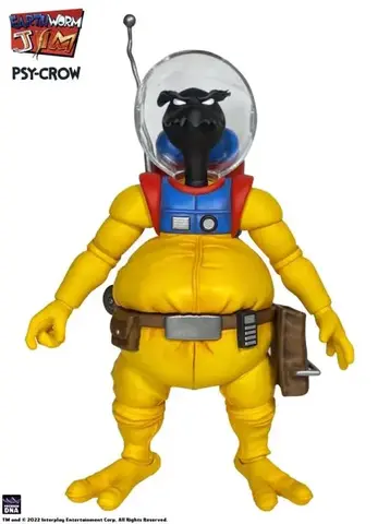 Фигурка Пси-Ворона из игры Червяк Джим