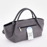 Сумка Саломея 362 македония серый + черный