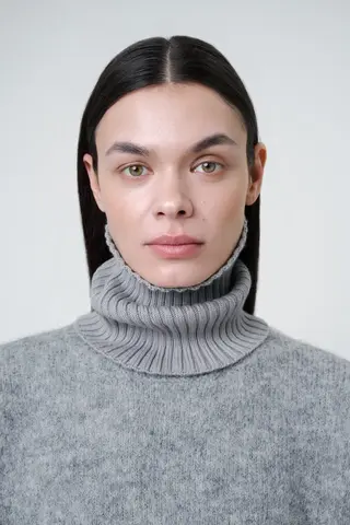 Снуд из трикотажа