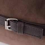 Сумка Саломея 361 эко-замша шоколад