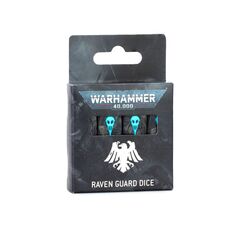 Набор кубиков Warhammer 40000 - Raven Guard Dice