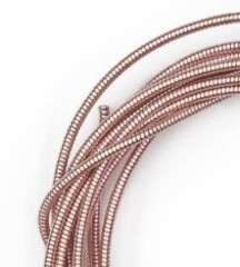 Канитель жесткая, 1 мм, 5 гр +/- 0,1 гр., розовый