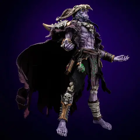 Фигурка Никромант Шарман и бес из игры World Of Warcraft 1/12