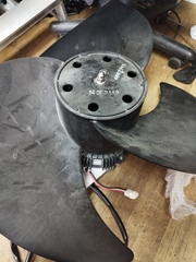 Фото Мотор вентилятора Panasonic H7A00526A DMSBA8PQH с крыльчаткой