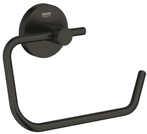 Держатель для туалетной бумаги GROHE Start, черный матовый (412002430)