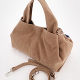 Сумка Саломея 2020 эко-замша песочный