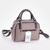 Сумка Саломея 269 наппа тауп + шоколад