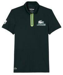 Теннисное поло Lacoste Unisex Rolex Paris Masters Edition Ballboy - sinople green