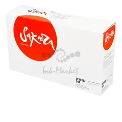 Картридж Sakura CF287A/041 для HP, Canon, черный, 10000 к.