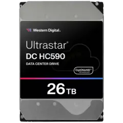 Жесткий диск серверный Western Digital 3.5" 26TB Ultrastar DC HC590 WUH722626AL5204 SATA 6Gb/s, 7200rpm, 512MB