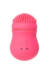 Розовый стимулятор клитора PPP CURU-CURU BRUSH ROTER - 