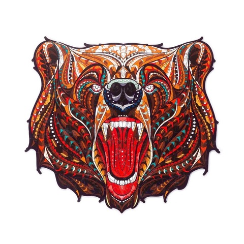 Деревянный пазл Сказочный медведь (M/178) (Chapa), деталей 178, размер 33х30 см