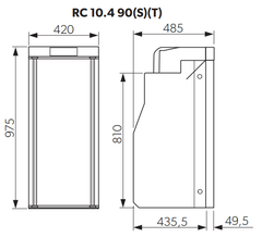 Компрессорный автохолодильник DOMETIC RC 10.4