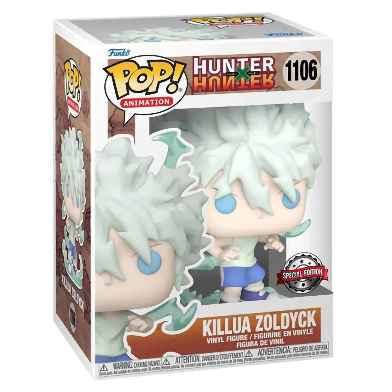 Funko POP! Hunter x Hunter: Killua Zoldyck (Exc) (1106) – купить за 1990  руб | Чук и Гик. Магазин комиксов