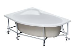 ВАННА АКРИЛОВАЯ SANTEK ЭДЕРА 170х100 ПРАВАЯ С КАРКАСОМ