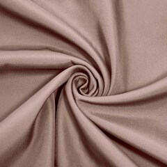 Ткань плащевая на флисе клетка, 270 гр/м2, 150 см, кофе с молоком