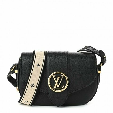 Сумка через плечо Louis Vuitton LV Pont 9 Soft черный