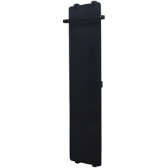 Allen Brau Полотенцесушитель электрический Infinity 180x44 с рейлингом 2.0 и креплением, черный матовый фото