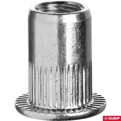 ЗУБР М10, станд. бортик, 150 шт, стальные резьбовые заклепки с насечками,Профессионал(31317-10)