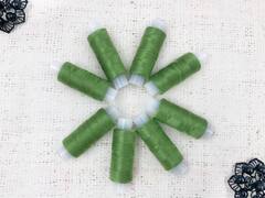 Нитки армированные 45ЛЛ 150 м, светло-зелёный