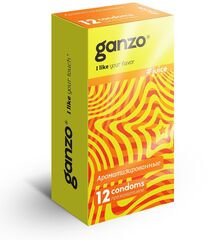 Ароматизированные презервативы Ganzo Juice - 12 шт. - 