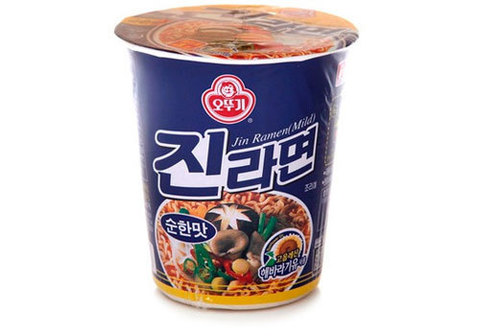 Лапша со вкусом грибов "Jin Ramen", 65г